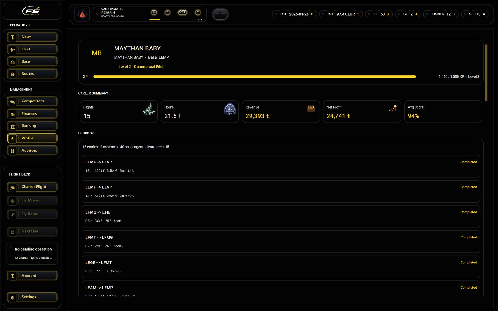 FSCompany career profile