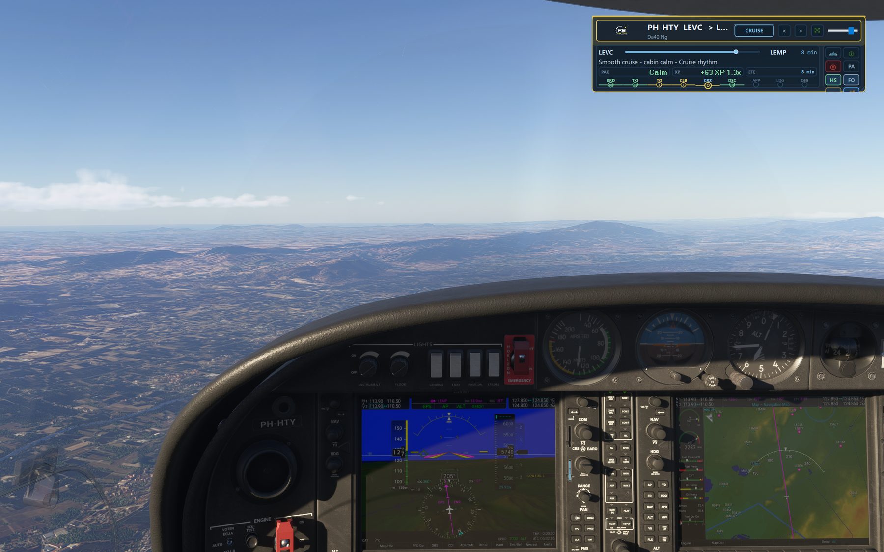 FSCompany cockpit overlay